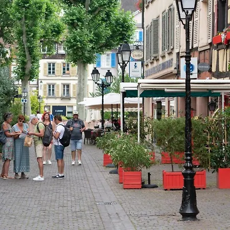 Mama With Mobile Aircon, Including Free Parking Space At 300 Meters Apartment Colmar